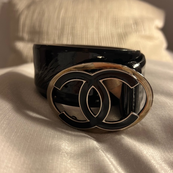 Vintage Black CHANEL Belt